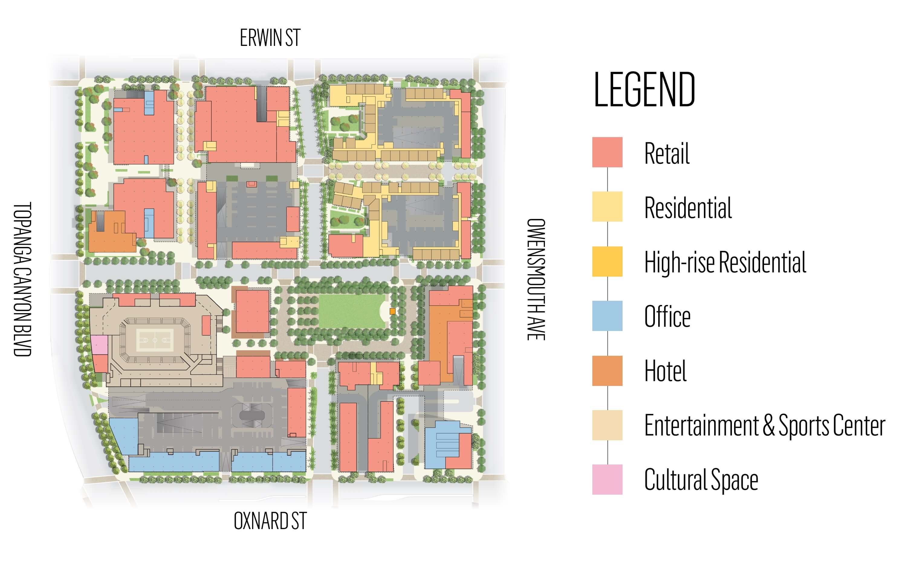 Warner Center Plan - Ground